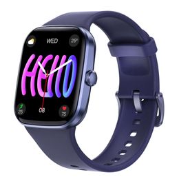 New Q32 Large Screen Bluetooth Call Smartwatch Heart Rate Blood Oxygen Female Health Monitoring 3ATM Waterproof Watch