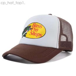 Bass Pro Hat Fishing Foam Trucker Hat - Vintage Graphic Hat for Men and Women Bass Pro Shop Daily Wear Travel Sunshade Hat 7176