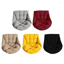 Pillow Patio Chair Pad Super Soft Fabric Thickened Washable Non Slip Back Support For Outdoor Furniture