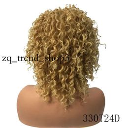 Women's Curly Wig Loose Wavy Wig Naturally Curly Synthetic Heat Resistant Braid Full Wig with Bangs 80