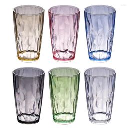 Wine Glasses Shatterproof 490ml Reusable Fruit Juice Beer Champagne Drinking Cup Drop