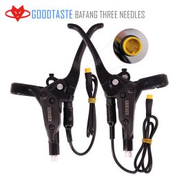 Parts GT03 Bafang Poweroff Oil Brake 3 Pin Folding Ebike Handle Brakes Hydraulic Pump Up Lever Mountain Bike Goodtaste XOD A Pair