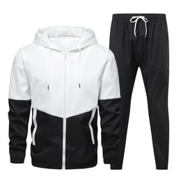 Designer Mens casual suit Men jacket suit sports fashion sweatshirts Tracksuits Sports Fitness exercise cycling jogging Clothing