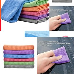 New New New 10/5pcs Microfiber Towel Detailing Towels Absorbable Car Window Cleaning Cloth Wipes Auto Drying Wash Rags