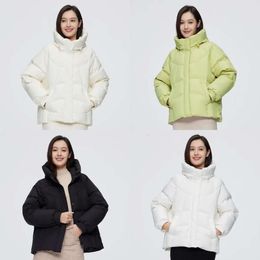 Down Women's Parkas BOSIDENG Winter Jacket Women Hooded Light Weight Avocado Colour Warm Coat B20145202 221205