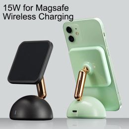 Chargers 15W for Magsafe Wireless Charging for Iphone 12pro 13pro 13 13promax Mobile Phone Stand Samsung Fast Magnetic Wireless Charger