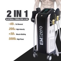 tesla ems sculpting machine 4 handle Upgraded Best EMS Machine Buttock Enlargement Fat Cell Burning High Electro Stimulation Ems Machine Hot Sale