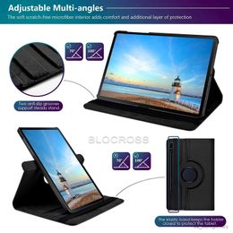 Tablet PC Cases Bags For Galaxy Tab S8 S9 Ultra 5G 14.6 Inch Case 360 Rotation Stand Tablet Cover for Galaxy Tab A9 Plus S9 FE S8 S7 Plus