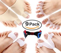 Bunion Corrector Protector Sleeves Kit Foot Treatment for Cure Pain in Big Joint Tailors Hallux Valgus Hammer Separators Spacers7375624