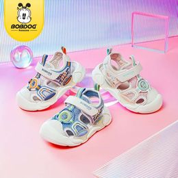 Bobdog House Unisex Kid's Protetive Protetive Proteting Close Toe Sandálias respiráveis confortáveis não deslizantes