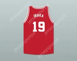 CUSTOM ANY Name Number Mens Youth/Kids SERGE IBAKA 19 TIJUANA PIRANHAS RED BASKETBALL JERSEY MEXICAN EXPANSION TEAM TOP Stitched S-6XL