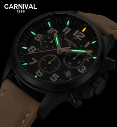 T25 Tritium Watch Really waterproof 30M swim Men Carnival Top Brand Luxury Automatic Mechanical Watches Sports military Clock T2001652232