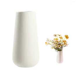 Vases Flower Display Pampas Grass Living Room For Centerpiece Simple Modern Wide Mouth Home Decor Aesthetic Free Standing Ceramic Vase