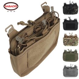 Holsters Tactical Ghook Dope Front Flap Double Stack Abdominal Fanny Pack Triple Magazine Insert Kangaroo Pouch Fcpc Fcsk Carrier Vest