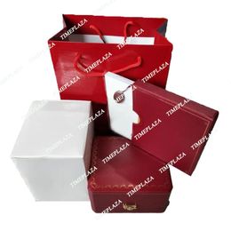 Free shipping hot New Red Square Box Watch Box Original Men's Watch Box Inside and Outside