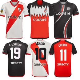 2024 2025 River Plate soccer jersey C.ECHEVERRI home away 3rd LANZINI FERNANDEZ BARCO Palavecino BORJA 24 25 M. SUAREZ DE LA CRUZ LIBERTADORES football shirts