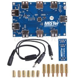 Hubs Manual welding MisTer USB Hub v2.1 board For MisTer FPGA 7 USB Ports Drop Shipping