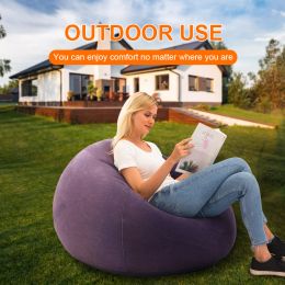 Gear Inflatable Spherical Lazy Sofa Bed Compressible Sofa Bed Lounge Chair Portable Multifunctional Outdoor High Quality Furniture