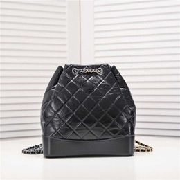 Tote bag high definition Xiaoxiangfeng Wandering Genuine Leather Lingge Chain Womens end Small and Unique One Backpack