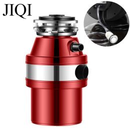 Disposers JIQI 560W Food Waste Disposer Residue Garbage Processor Sewer Rubbish Disposal Crusher Stainless Grinder Pulper For Kitchen Sink