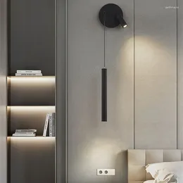 Wall Lamps Nordic Minimalist Living Room Background Lamp Spot Light Luxury LEDmodern Bedroom Small Pendant