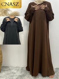 Ethnic Clothing CNASZ Muslim Abayas Formal Dresses Turkish Long Woman Dress Hijab Caftan Marocain Islamic Kaftans For Ramadan