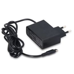EU Plug Charger Wall AC Adapter Charging Power Supply Home Travel Use for Nintendo Switch Console