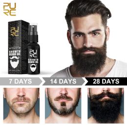 Shampoo&Conditioner PURC Beard Growth Oil Hair Growth Products for Men Rosemary Oil Beard Fast Regrowth Nourishing Enhancer Treatment Hair Care