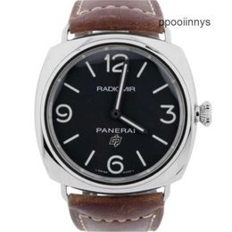 Panerei Luxury Wristwatches Mechanical Watch Chronograph PANERAISS Radiomir Base Logo PAPERS PAM00753 OP7160 Stainless Steel 45mm Brown Watch