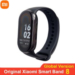 Wristbands Global Version Xiaomi Band 8 Blood Oxygen 1.62'' AMOLED Ultra Long Battery Life 16 Days Smart Bracelet 150+ Sport Modes Miband 8