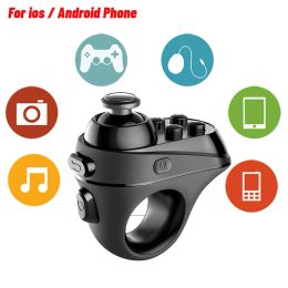 Spijkerpistolen R1 Ring Shape Bluetooth Vr Controller Wireless Gamepad for Iphone Android Phone Vr Headset Rechargeable Vr Remote Controller