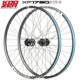 Parts Koozer XP1750 Mountain Bike Wheelset 26 27.5 29 inch QR TA 32 Hole HG XD MS 11 12 Speed Tubeless Ready QR / THRU / BOOST Rim