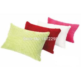 Pillow Free Shipping 30x45cm 35x50cm 40x60cm Corduroy Large Corn Kernels Cushion Cover Plain Pillow Case Home Decor Htnpcjcal