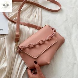 Bag Irregular Shape PU Leather Crossbody Bags For Women 2024 Chain Fashion Shoulder Messenger Lady Simple Travel Phone