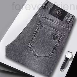 Men's Jeans designer Brand 2023 Summer New Fashion Elastic Slim Fit Luxury ZATF