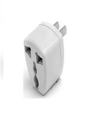 New universal EU UK CN AU to US USA travel charger adapter plug outlet converter 500pcslot1936520