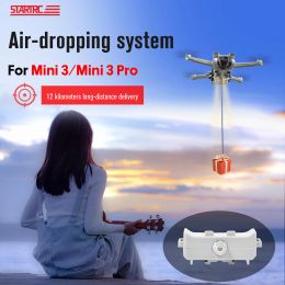 Accessories Airdrop System for Dji Mini 3 Pro Accessory 12km Delivery Airdropping Dropper Mini 3 Drone Sea Fishing Gift Ring Rescue Thrower