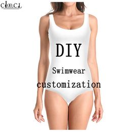 Swim Wear Tight Ladies Swimsuit 3D Print DIY Personalised Design Sexy Swimwear Image/Photo/Star/Singer/Anime Harajuku One Piece Swimsuit 240423