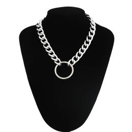 Necklaces Massive chain Thick chains on the neck men's Jewelry Women's choker necklace 2020 goth grunge e girl accessories