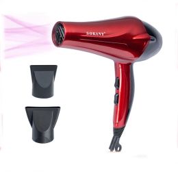 Dryer Electric Professional Hair Dryer Salon With Nozzle Ionic Secador Portable Red Blow Drier Hairstyles And Tools Drying Machine