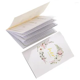 Party Supplies 2 Pcs Gifts Wedding Vows Book Books Swearing His And Hers Centerpiece Lovers