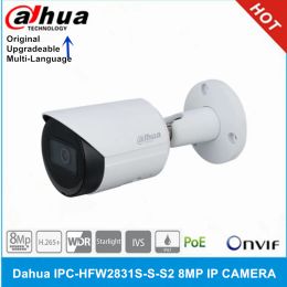 Lens original dahua IPCHFW2831SSS2 8MP POE IP67 IR30M P2P Starlight network ip Bullet Camera