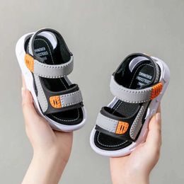 Slipper Boys and Girls Sandals Soft Sole Childrens Beach Shoes Swimming Shoes Outdoor Sandals Roman Weight Loss Shoes Size 21-35 Y240423
