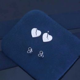 Designer sophistication JXJ.s925 Sterling Silver Tiejia Love Dropping Ear Studs Feminine Style Design Temperament and Personality Jewellery PCHQ