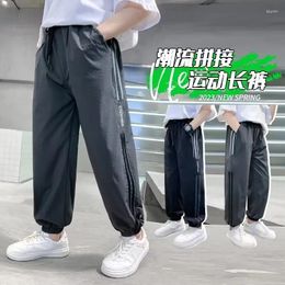 Trousers Korean Children'S Clothes 2024 Anit-Mosquito Pants Summer Air Conditioning Bloomers 5 6 7 8 9 10 11 12 13 14 15 Year Boys