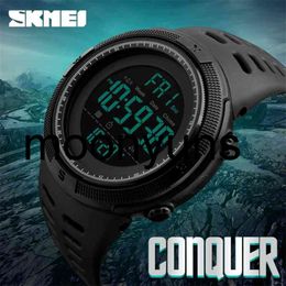 skmei watch SKMEI Brand Men Sports Watches Fashion Chronos Countdown Mens Waterproof LED Digital Watch Man Military Clock Relogio Masculino 210407 high quality