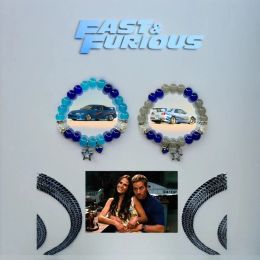 Strands Handmade Brian and Mia matching Couple bracelets | Y2k Aesthetics fast and furious skyliner34 acura integra | Gift for Her/Him