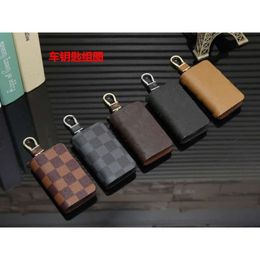 Luxury womens designer wallet Car Chain Buckle Fashionable Car Key Bag Multi-functional Protective Cover for Both Men and Women high quality