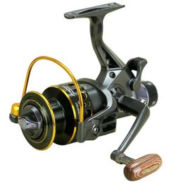 YUMOSHI 2018 New 101 BB Front and Rear Drag reels 3000 4000 5000 6000 Fishing Reels Spinning Wheel Sea Fishing Tackle Pesca6343907