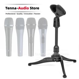 Stand Tripod Desktop Microphone Stand For SENNHEISER E945 E935 E845 E835 E825 E 945 935 845 835 825 965 E845S E835S Mic Clip Holder